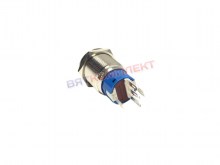 knopka M19 ON ON LED12V 1NO1NC 1 2